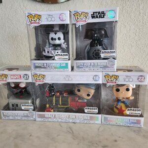 Funko Pop Walt Disney 100 Anniversary train set